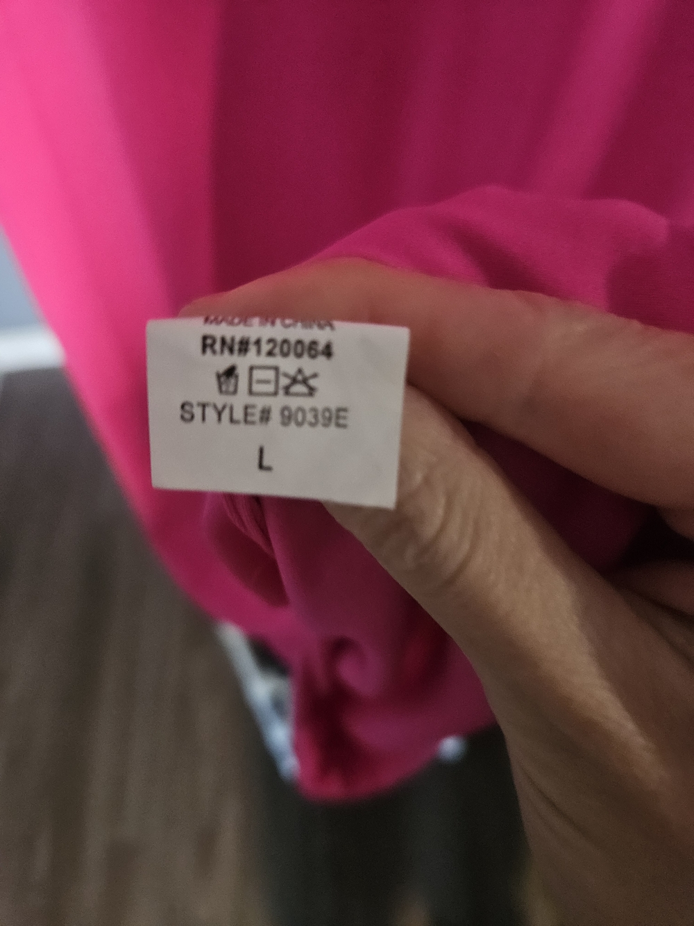 Hot Pink Slip Dress with Spaghetti Straps - Picture 5 of 5